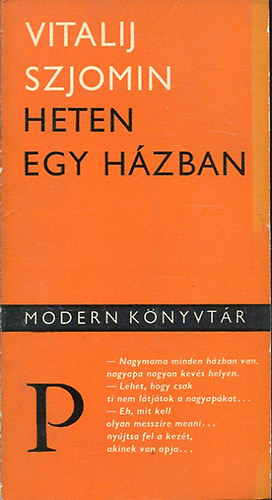 Vitalij Sztomin - Heten egy hzban