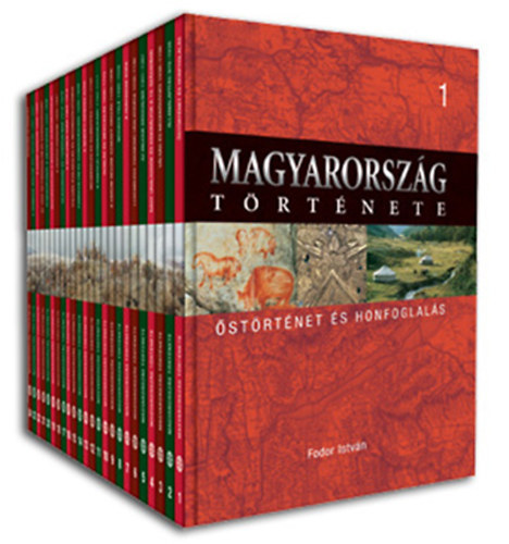 Magyarország története 1-20. kötet (21-24. kötet hiányzik)
