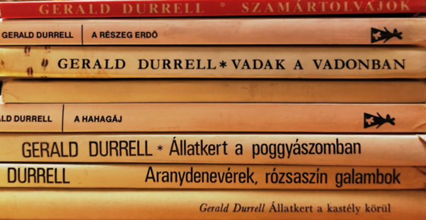 Gerard Durrell - Gerard Durrell könyvcsomag (8 kötet)