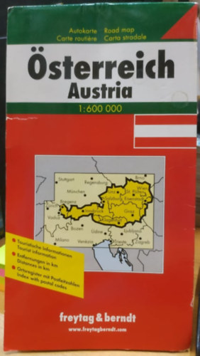 Freytag & Berndt - Austriche - Austria - sterreich 1:600 000