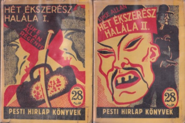 Luke Allan - H�t �kszer�sz hal�la I-II. (Pesti H�rlap K�nyvek)
