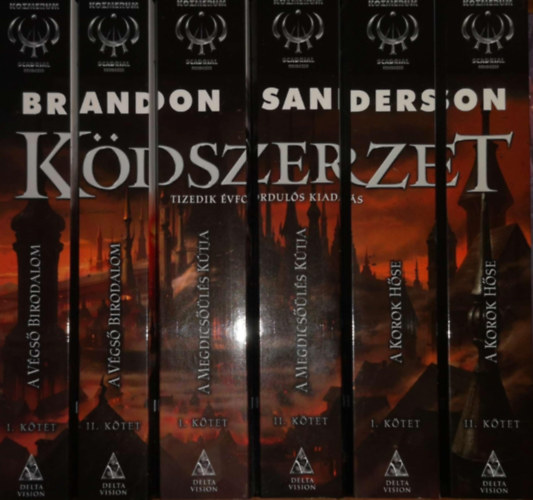 Brandon Sanderson - Kdszerzet I-VI. (I-II. A vgs birodalom, III-IV. A megdicsls ktja, V-VI. A korok hse)