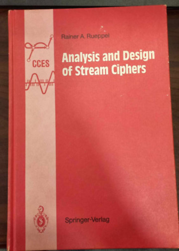 Rainer A. Rueppel - Analysis and Design of Stream Ciphers - Folyamattiszt�t�sok elemz�se �s tervez�se