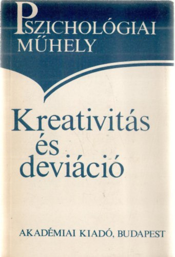 Akad�miai Kiad� - Kreativit�s �s devi�ci�