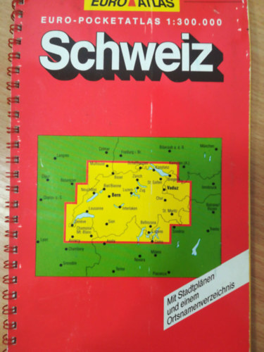 Schweiz (Euro-pocketatlas 1:300000)