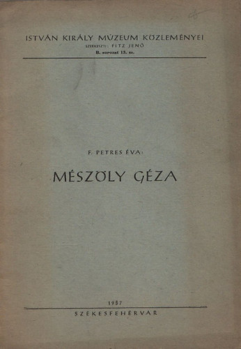 F. Petres va - Mszly Gza