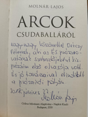 Moln�r Lajos - Arcok Csudaball�r�l