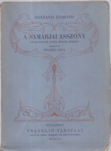 Rostand Edmond - A sam�rjai asszony