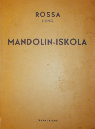 Rossa Ern - Mandolin-iskola