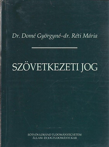 dr. Dom Gy. - dr. Rti M. - Szvetkezeti jog