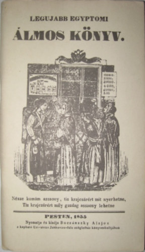 Legujabb egyptomi lmos knyv (reprint)