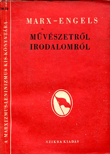 Marx-Engels - M�v�szetr�l,irodalomr�l