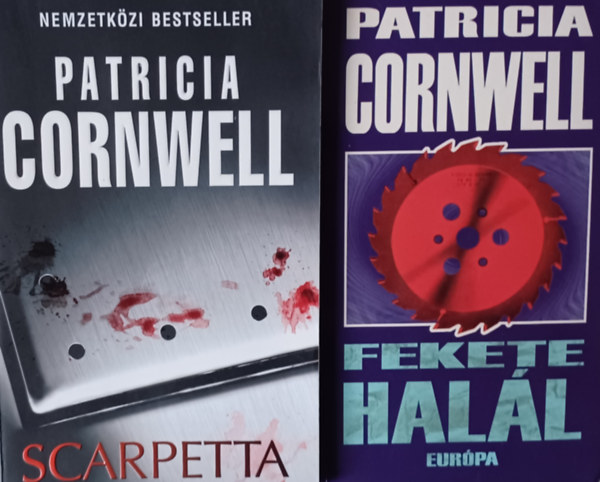 Patrica Cornwell - Fekete hall + Sparpetta (2 m)