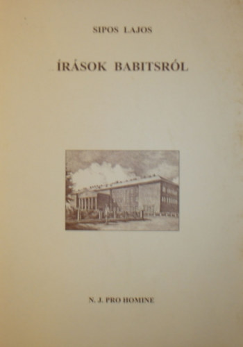 Sipos Lajos - �r�sok Babitsr�l