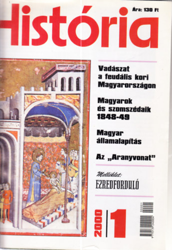 Histria 2000/1-10 s 2001/1-10. szmok (teljes vfolyamok, egybektve)