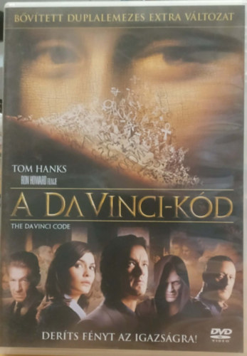 Tom Hanks - A Da Vinci-Kód - Bővített duplalemezes extra változat (2 DVD)