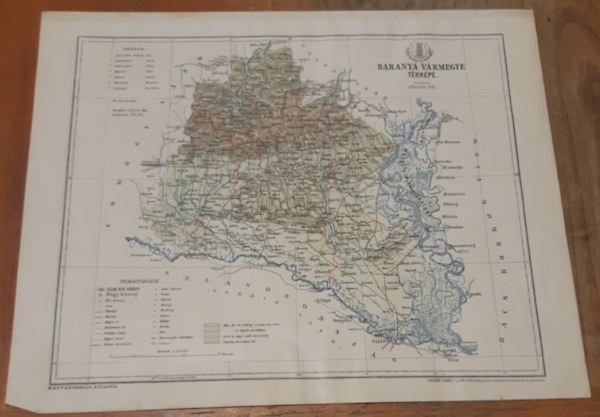 Baranya Vármegye térképe