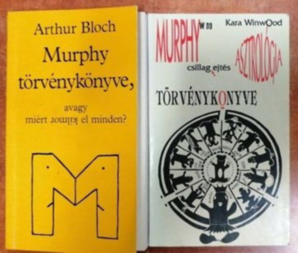 Kara Winwood Arthur Bloch - 2 db Murphy trvnyknyve , Murphy asztrolgiai  trvnyknyve