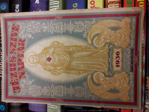 J�zus sz�ve napt�r az 1936. sz�k��vre