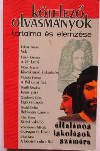 Elekes Szentágotai Blanka - Kötelező olvasmányok tartalma és elemzése általános iskolások számára