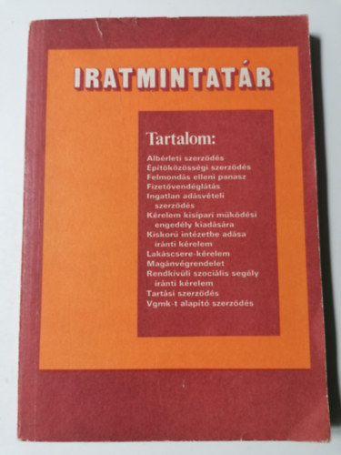 dr. Szakm�ry L�szl� dr. Henni �va - Iratmintat�r