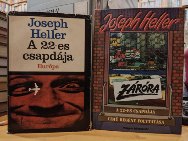 Joseph Heller - A 22-es csapd�ja + Z�r�ra /A 22-es csapd�ja c�m� reg�ny folytat�sa/(2 m�)