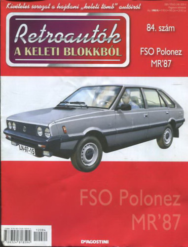 Retroautók a keleti blokkból 84. szám FSO Polonez MR'87