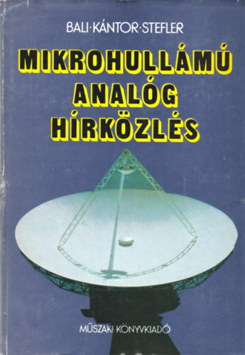 Bali-Kntor-Stefler - Mikrohullm analg hrkzls
