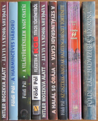 F�ldi P�l - 8 db F�ldi P�l k�nyv