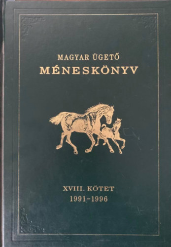 Magyar get mnesknyv XVIII. ktet (1991-1996)