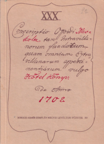 T�th P�ter - A miskolci k�telk�nyv