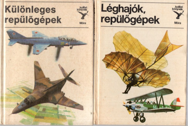 Srhidai Gyula, Nagy Istvn Gyrgy, Matthaeidesz Konrd Kondor Lajos - 8 db Kolibri Knyvek: Lghajk, replgpek, Klnleges replgpek, rhajzs, A gyzelem fegyverei, Autk 1-2., rk, ptszeti stlusok