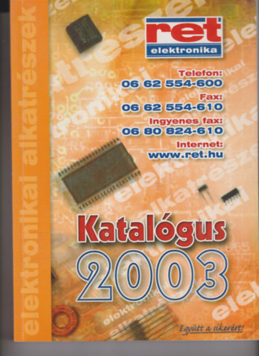 RET elektronikai katalógus 2003