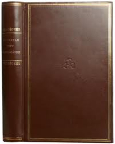 Jean-Jacques Rousseau - Vallom�sok (Helikon Klasszikusok)- sz�mozott, b�r