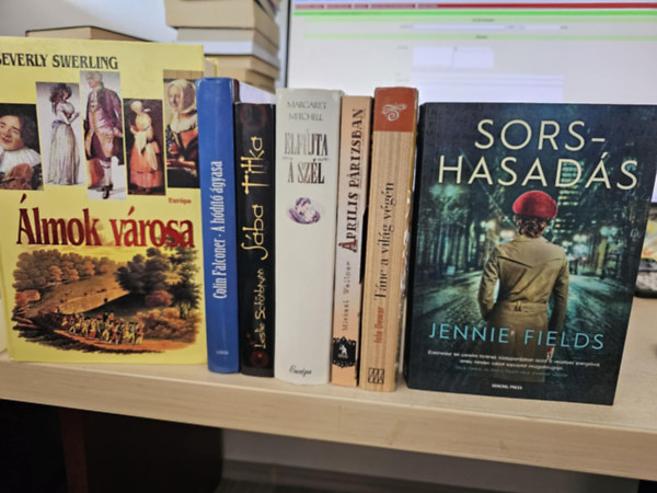 Isla Dewar, Michael Wallner, Margaret Mitchell, Leslie Schnbrunn, Colin Falconer, Beverly Swerling Jennie Fields - 7db trtnelmi ktet, KNYVMENT AJNLAT: Sorshasads+ Tnc a vilg vgn+ prilis Prizsban+ Elfjta a szl+ Sba titka+ A hdt gyas+ lmok vrosa