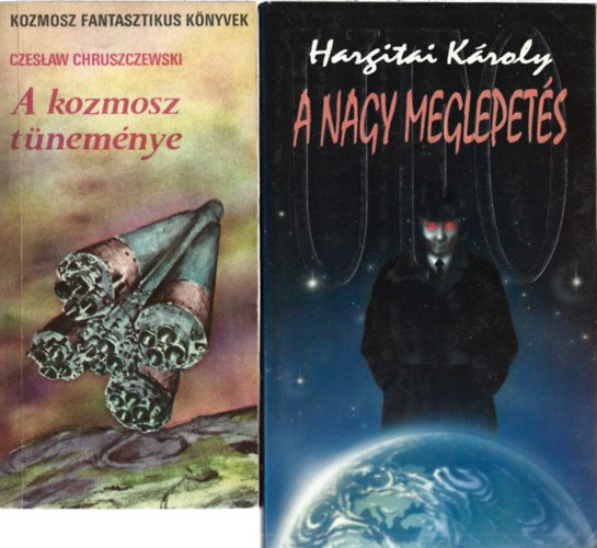 2 db k�nyv, Czeslaw Chruszczewski: A kozmosz t�nem�nye, Hargitai K�roly: A nagy megleped�s