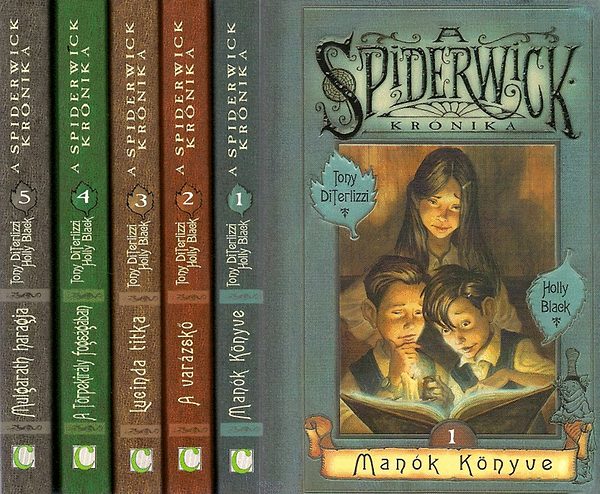 Tony DiTerlizzi; Holly  Black - A Spiderwick Krnika I-V.