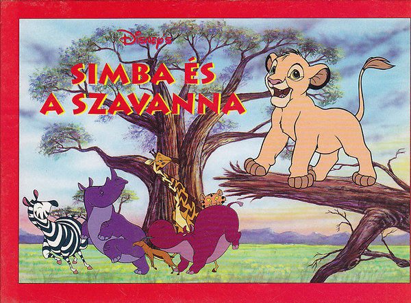 Walt Disney - Simba s a szavanna