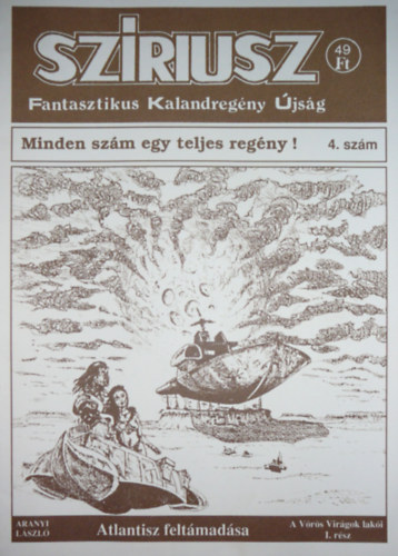Dr. Horváth Sándor  (szerk.) - Szíriusz 4. szám
