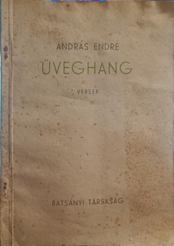 Andrs Endre - veghang - versek