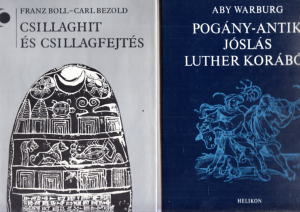 Franz-Bezold, Carl, Aby Warburg Boll - Csillaghit s csillagfejts + Pogny-Antik jsls Luther korbl
