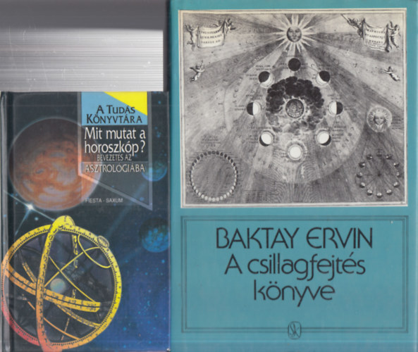 2 db. asztrológia (Mit mutat a horoszkóp? + A csillagfejtés könyve)