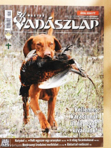 Homonnay Zsombor Somfalvi Ervin Földvári Attila - Magyar Vadászlap 2013. december