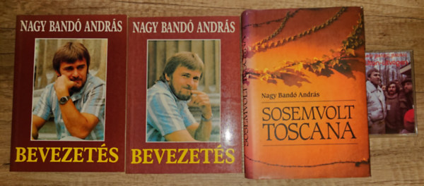 Nagy Band� Andr�s - 3 k�tet Nagy Band� Andr�st�l aj�nd�k magn�kazett�val: Bevezet�s I-II., Sosemvolt Toscana + �ton �tv�gen (aj�nd�k kazetta)