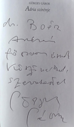 G�rgey G�bor - Adria szir�nje - Dedik�lt!