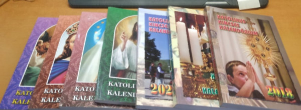 Szent Maximilian Kiad - 7 db Kalendrium, Katolikus, s Kincses vegyesen