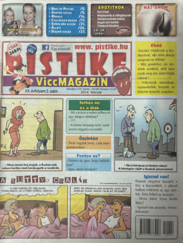 Pistike 2014. február - XX. évfolyam 2. szám