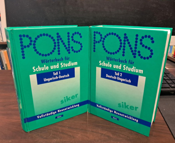 PONS Wrterbuch fr Schule und Studium Teil 1-2, Deutsch-Ungarish, Ungarisch-Deutsch