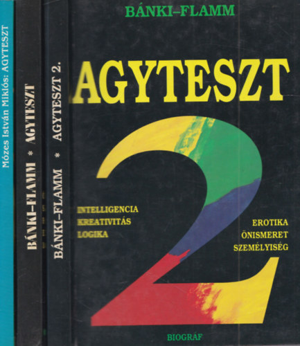 M�zes Istv�n Mikl�s B�nki-Flamm - 3 db Agyteszt