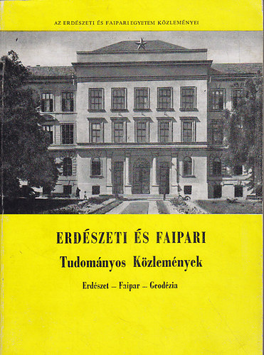 Erdszeti s faipari tudomnyos kzlemnyek 1987. 1-2. szm